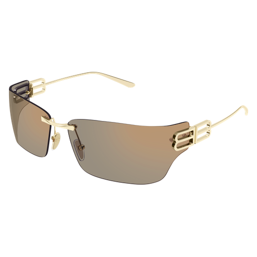 Sonnenbrille  Balenciaga BB0485SA002-GOLD-GOLD-PINK76 - BB0485SA002-GOLD-GOLD-PINK76